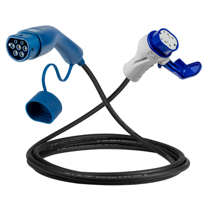 Type 2 - Type 3 | tila 3 | 16A | 11kW latauskaapeli