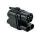 Sähköauton laturiadapteri CCS2 -> CCS1