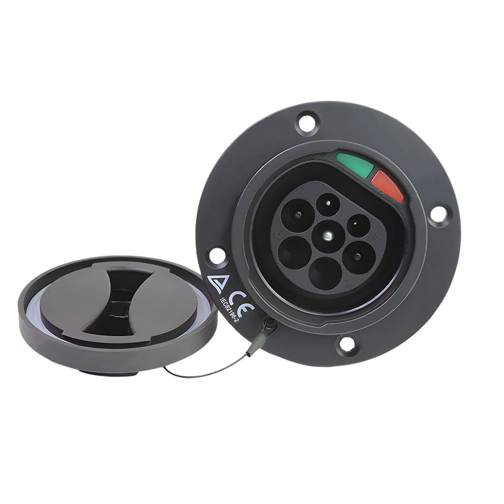 Tyypin 2 pistorasia autoon | 1 vaihe | 16A/32A