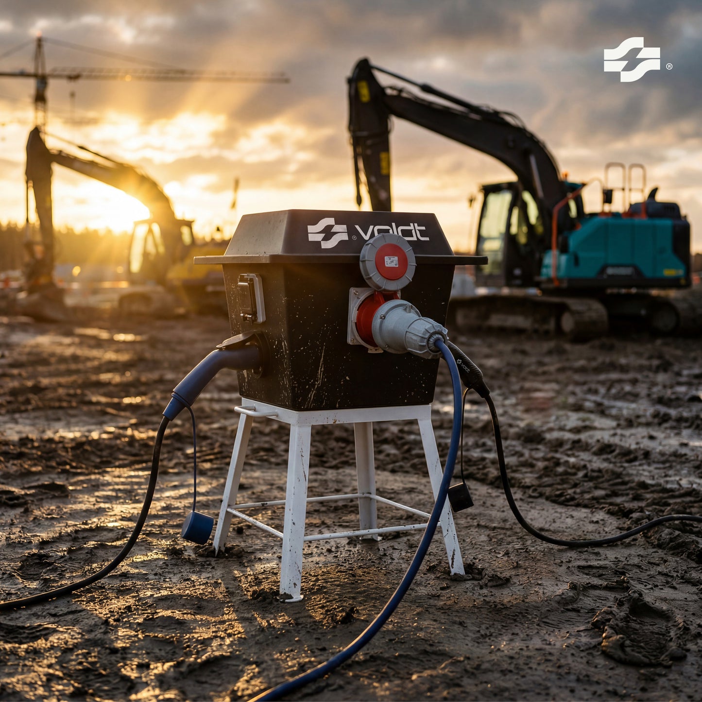 Voldt® Sitecharge | Tyyppi 2 | 2×11 kW