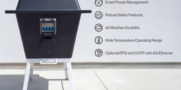 Voldt® Sitecharge | Tyyppi 2 | 2×11 kW