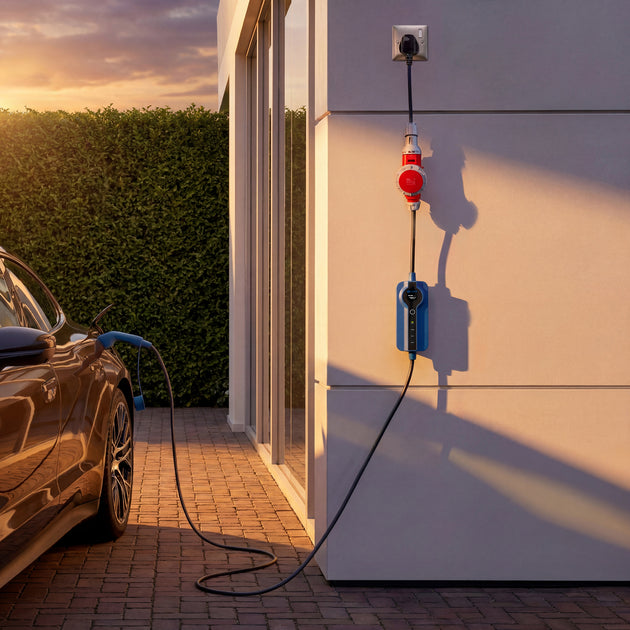 16A 5-napainen CEE -> G-tyypin UK-sovittimeen