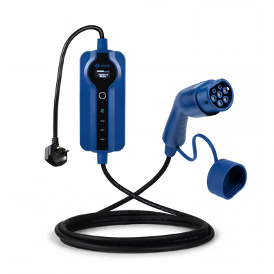 3-pinninen Type G | Säädettävä 8A - 13A | 2,8kW latauskaapeli