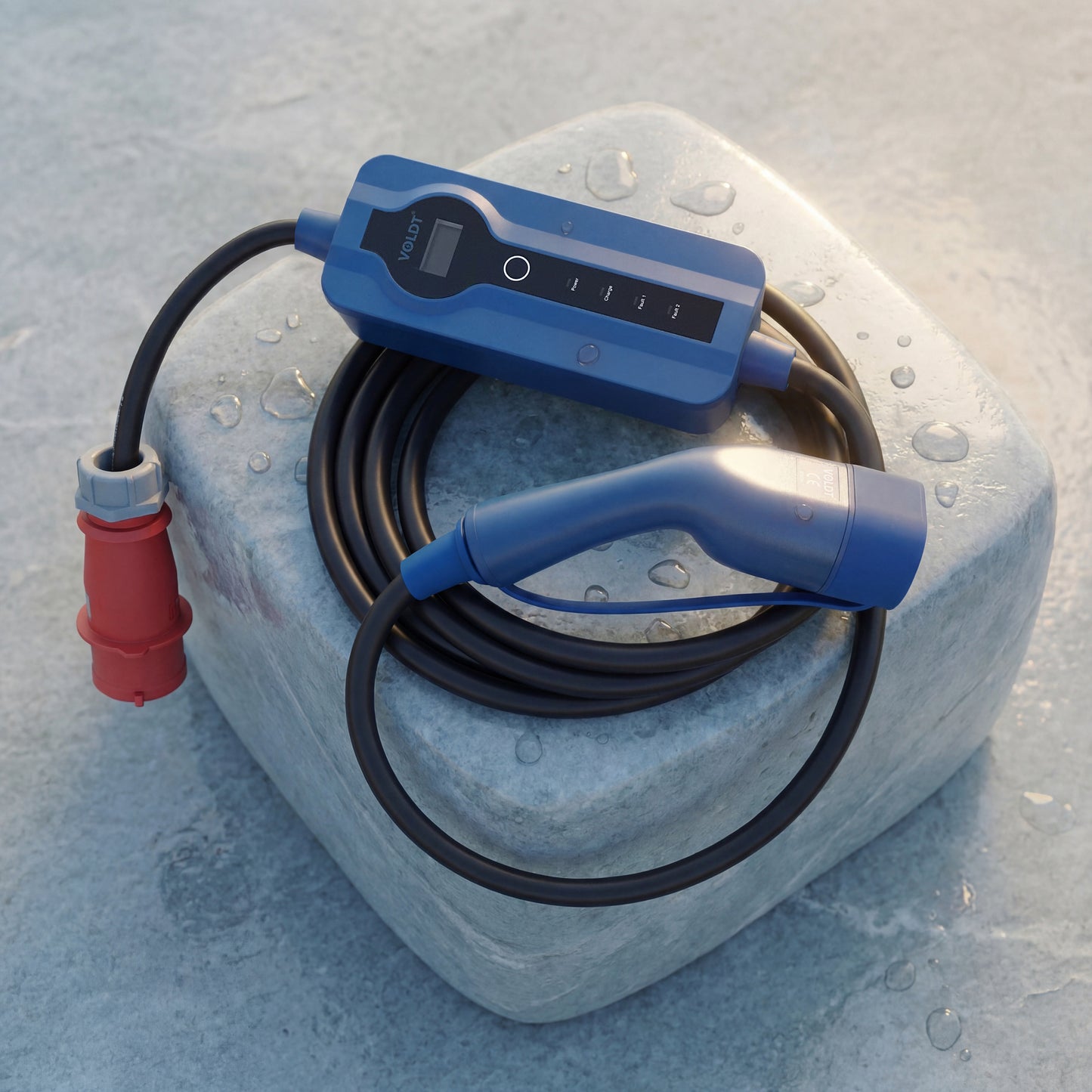 Voldt® CEE latauskaapeli | 3 vaihe  | 8A - 16A | 11kW + APP
