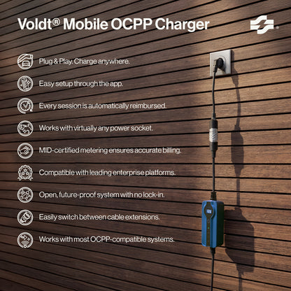 Voldt® Mobiili OCPP-laturi